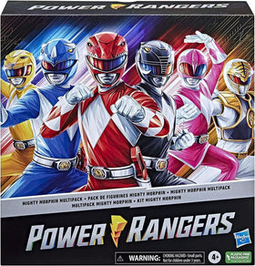 Power Rangers Mighty Morphin Yellow Ranger figure with accessories for sunny action.