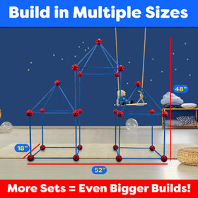 STEM building guide included with Power Your Fun Fun Forts kit
