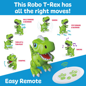 Robo Pets T Rex ready to be fed using included food cards
