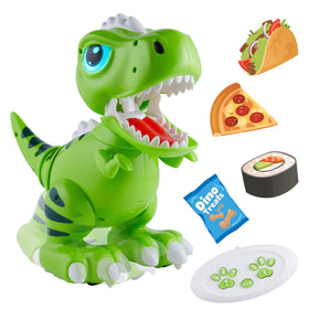 Power Your Fun Robo Pets T Rex with LED eyes for engaging night time play