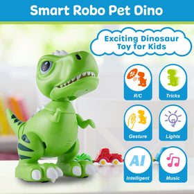 Robo Pets T Rex remote control for easy kid friendly operation