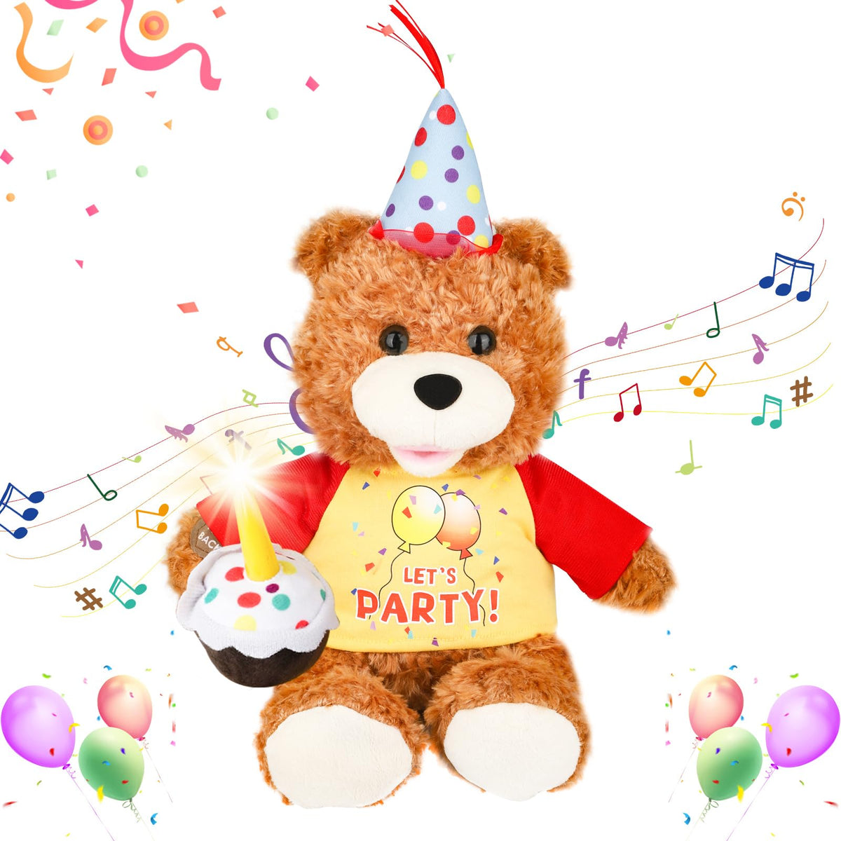PowerPals birthday bear sings and dances to brighten celebrations