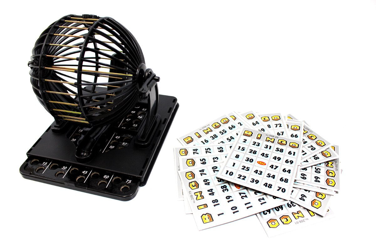 PowerTRC bingo balls are clear for easy reading during play.