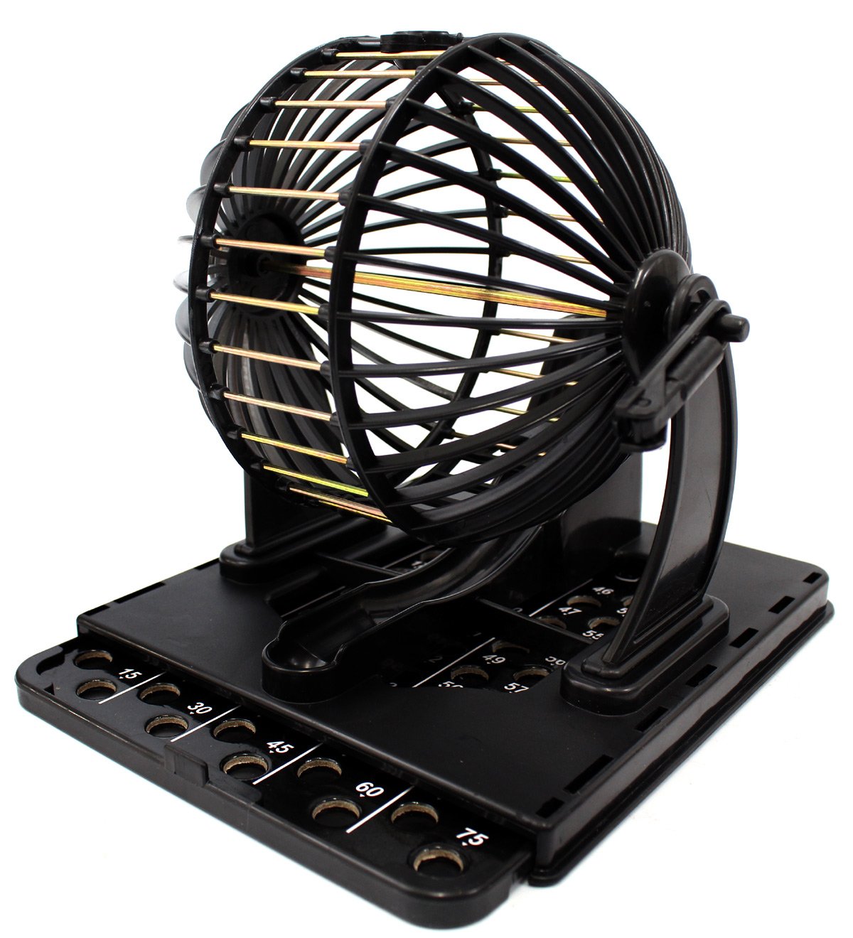 PowerTRC Bingo machine cage rolling in action for quick draws.