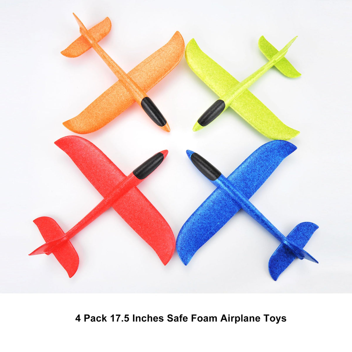 PowerTRC large foam planes suit parks, yards, and playgrounds.