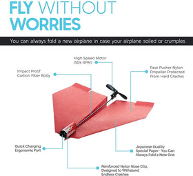 POWERUP 2.0 includes starter designs to help quick first flights.