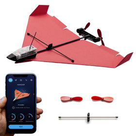 POWERUP 4.0 fold and fly: start flight quickly with smartphone control.