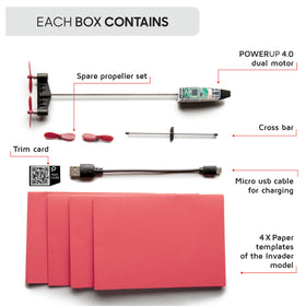 POWERUP 4.0 quick-charge-30-min: more flight time per session.