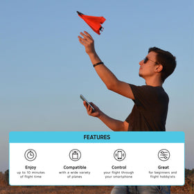 POWERUP 4.0 smartphone-app-maneuver: control and log flights easily.