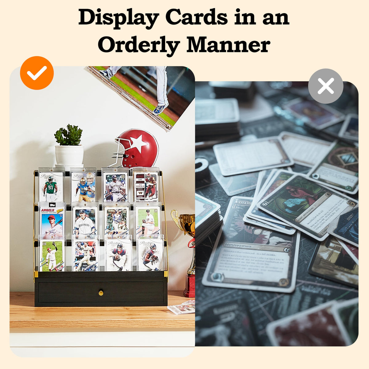 Poyilooo ideal gift for sports card collectors and display enthusiasts.