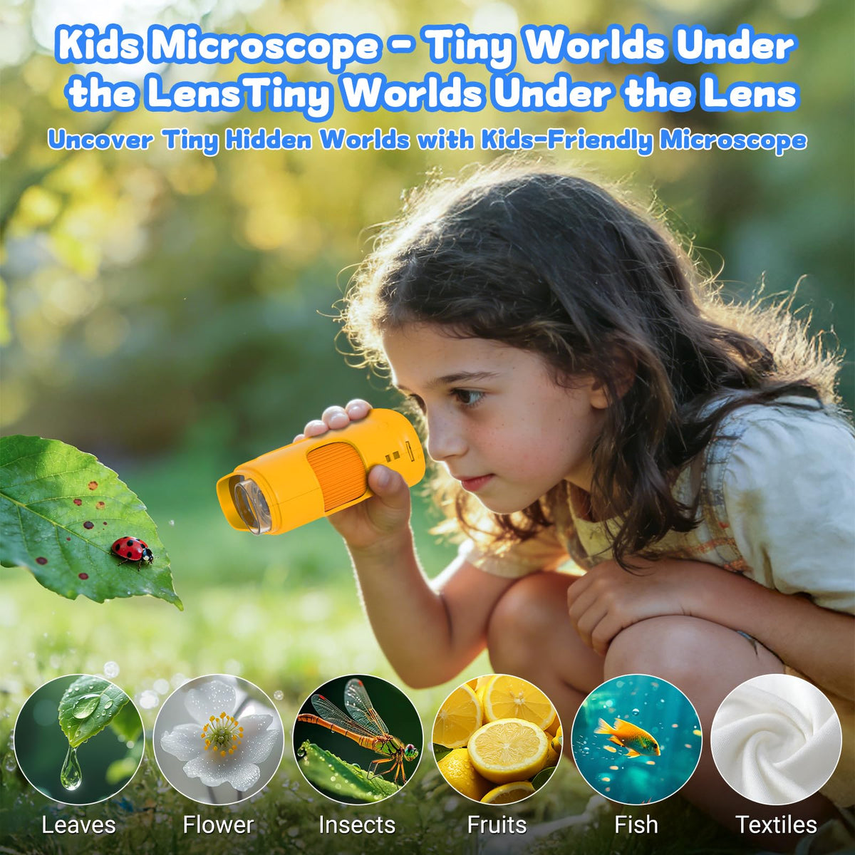 Pozifu 1000X handheld microscope 178-degree view captures broader perspectives.