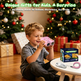 Pozifu 2.0 handheld microscope gift pack for learning and play