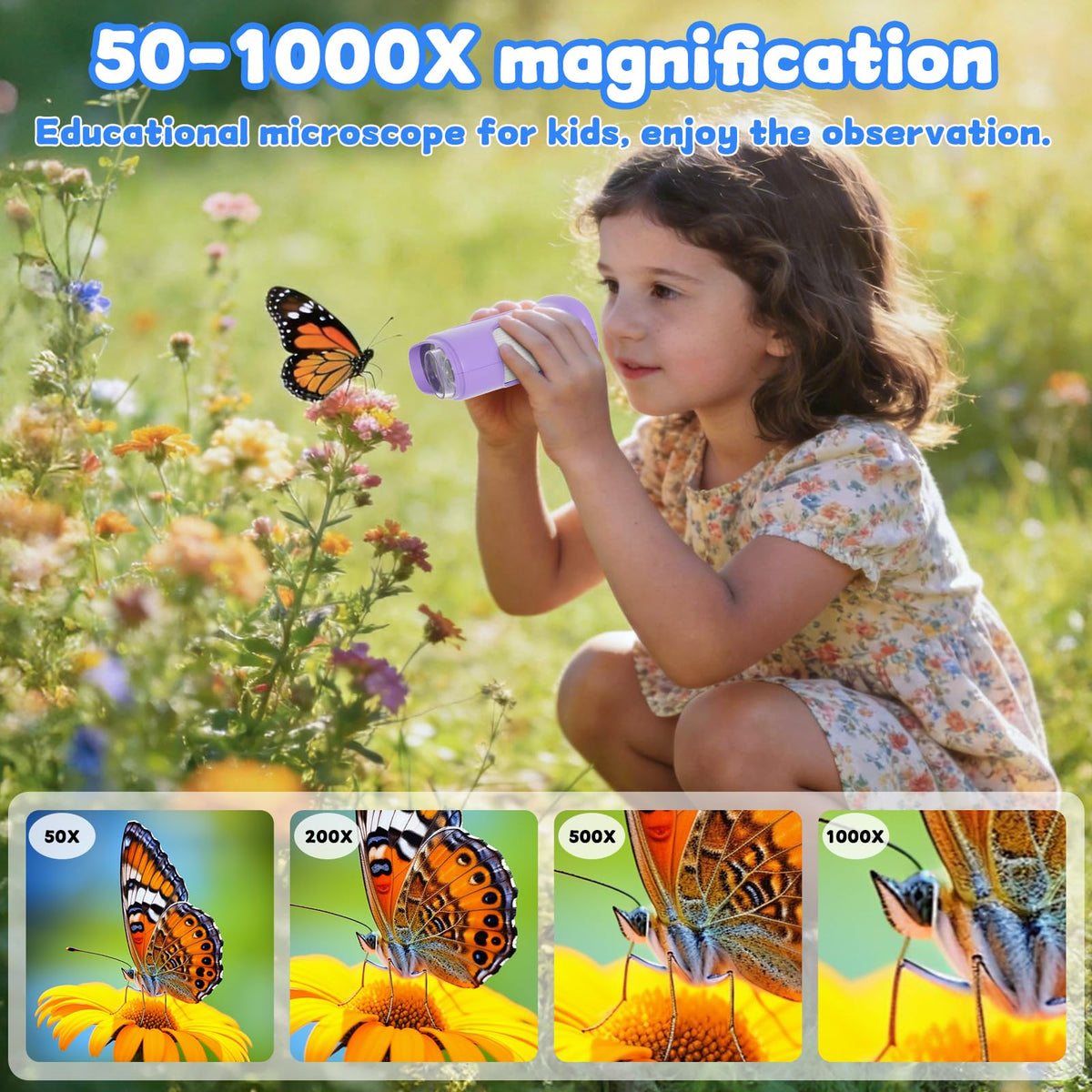 Pozifu 2.0-inch IPS display provides sharp, immersive images for STEM learning.