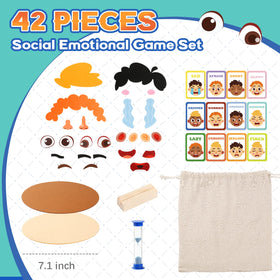 PP OPOUNT emotion flashcards double-sided with coping suggestions