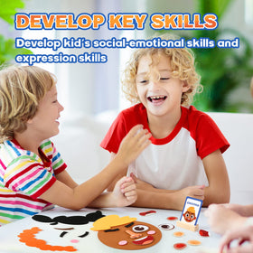 PP OPOUNT soft felt pieces for safe, tactile play