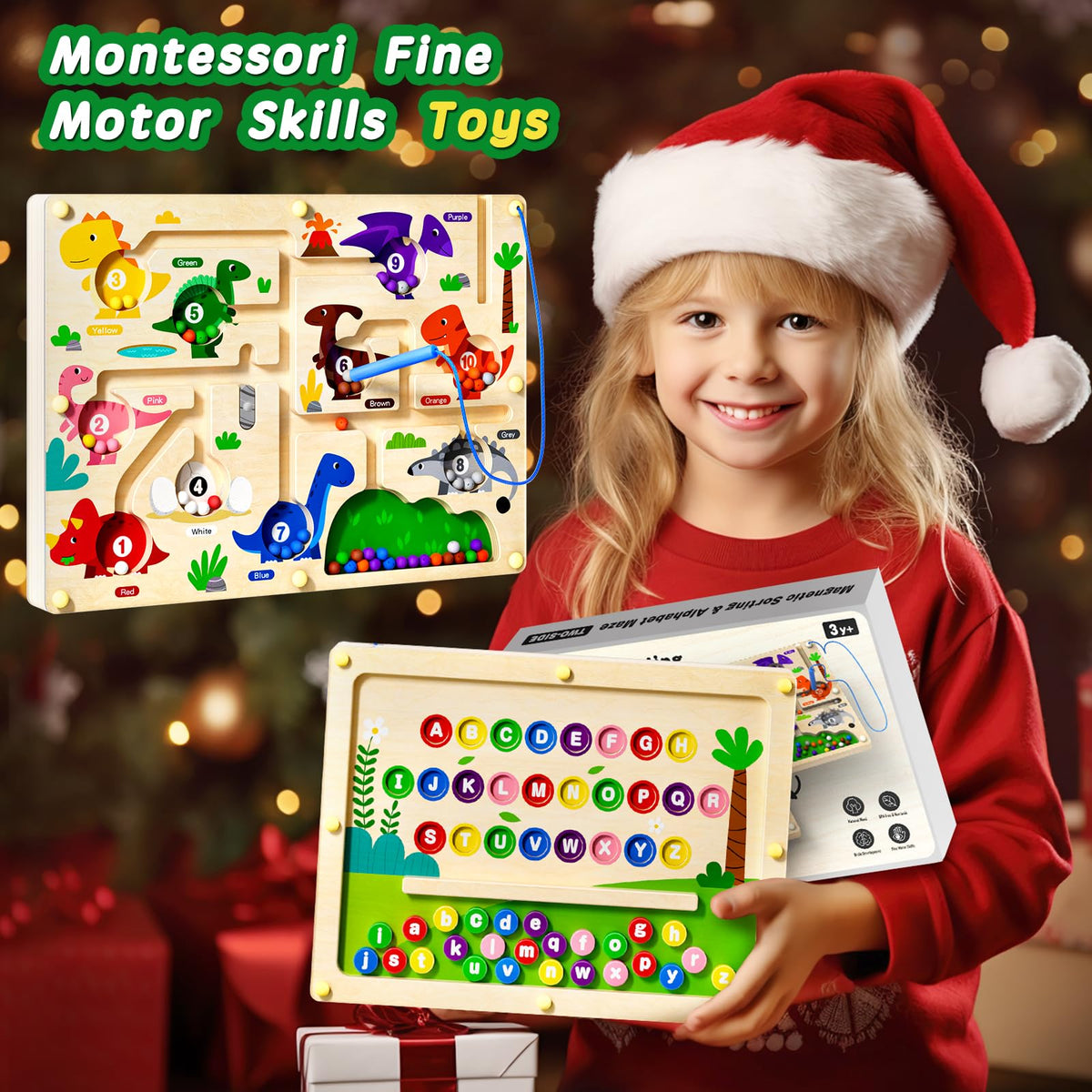 Ppotyo child learning concentration on a double-sided board