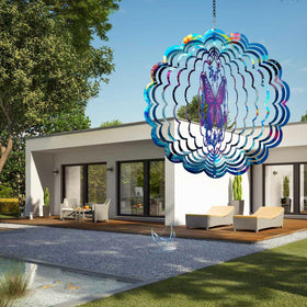 PPZHAVG indoor-outdoor butterfly wind spinner suitable for balconies and gardens
