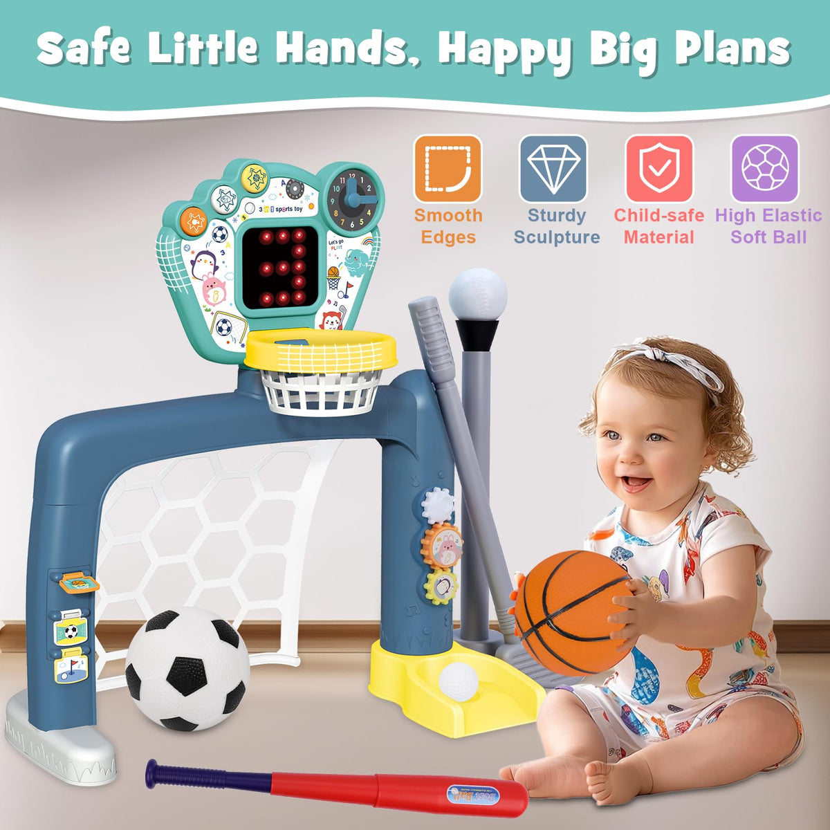 PRE-WORLD adjustable height focus for growing children.