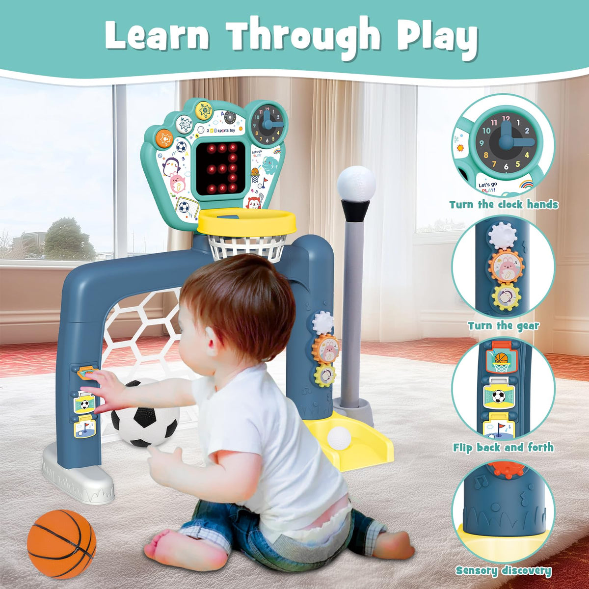 PRE-WORLD educational panels focus for tactile exploration and learning.