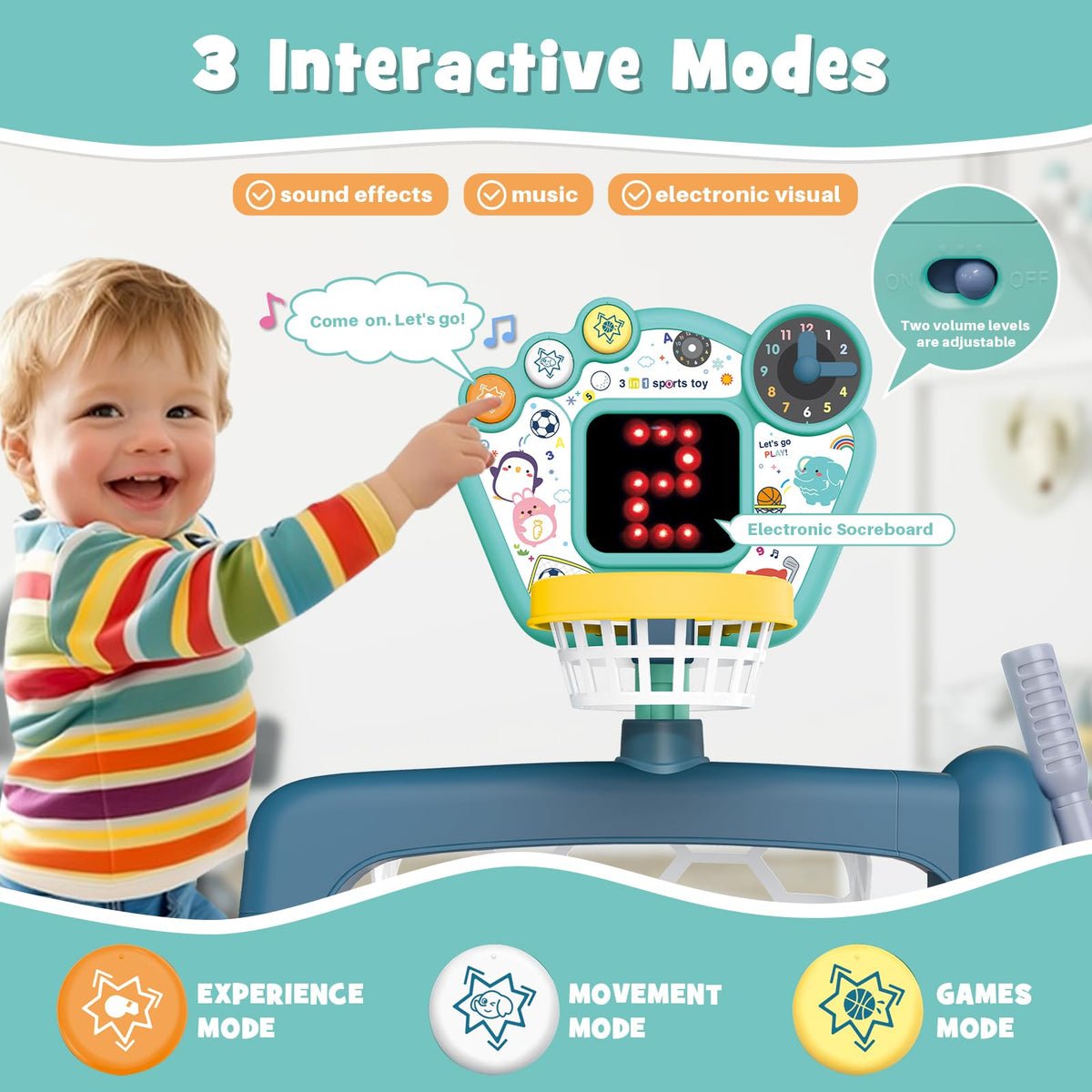 PRE-WORLD LED scoreboard focus for visual feedback during play.