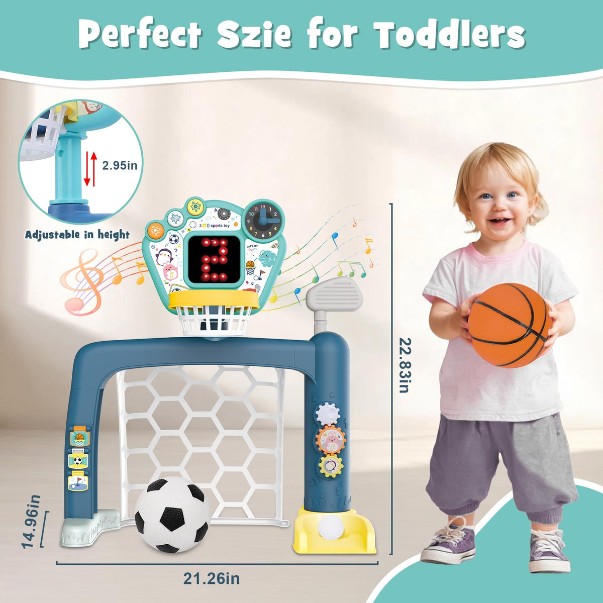PRE-WORLD portable design focus for easy indoor and outdoor setup.