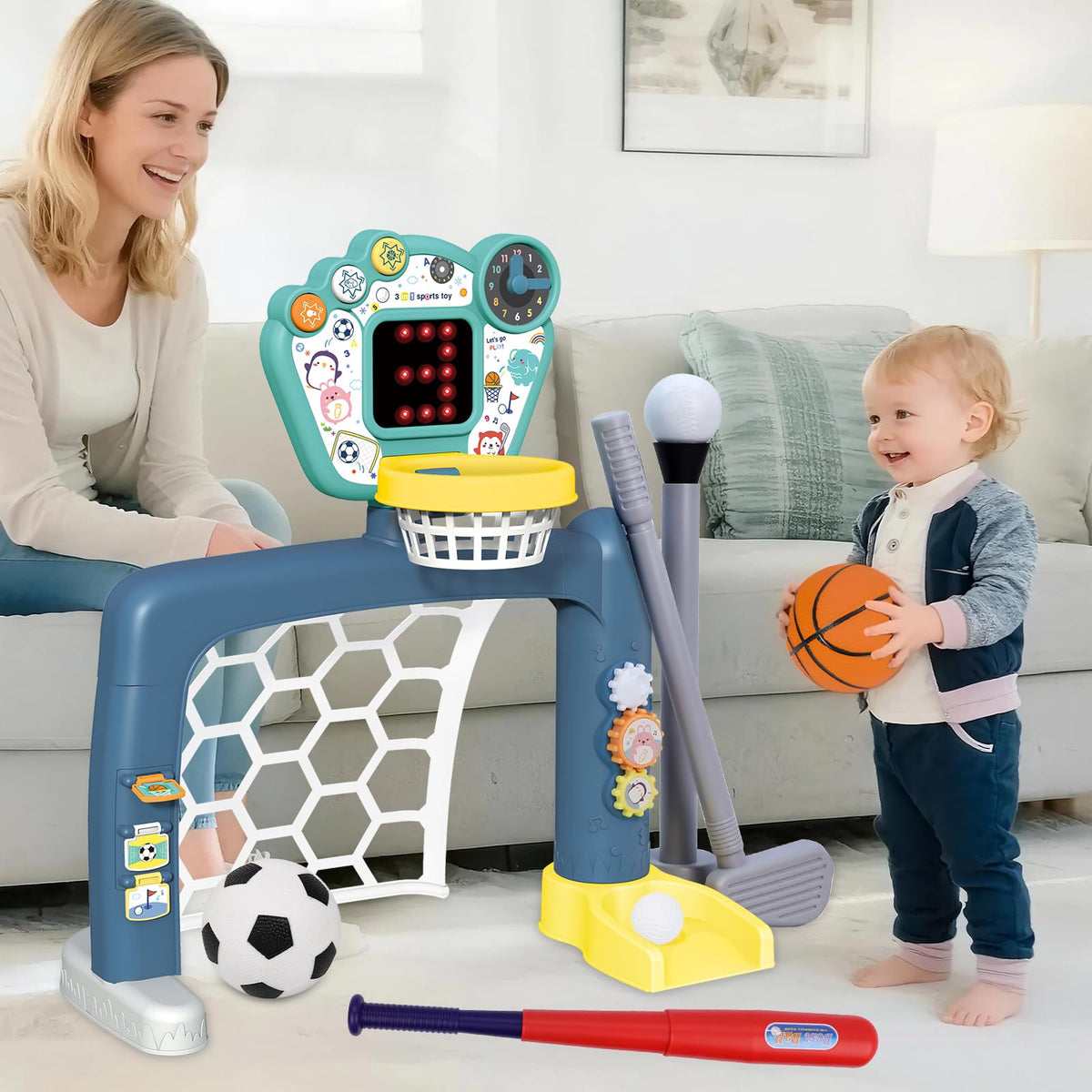 PRE-WORLD durable ABS safety features focus for worry-free play.