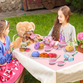 PRE-WORLD Tea Party Set cake box keeps treats tidy and portable