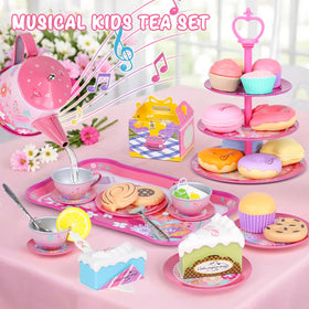 PRE-WORLD dessert assortment boosts pretend play with cookies and cakes.