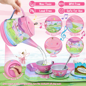 PRE-WORLD Tea Party Set dessert collection inspires creative storytelling with sweets.
