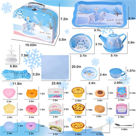 PRE-WORLD Tea Party Set gloves enhance dressing-up pretend play.