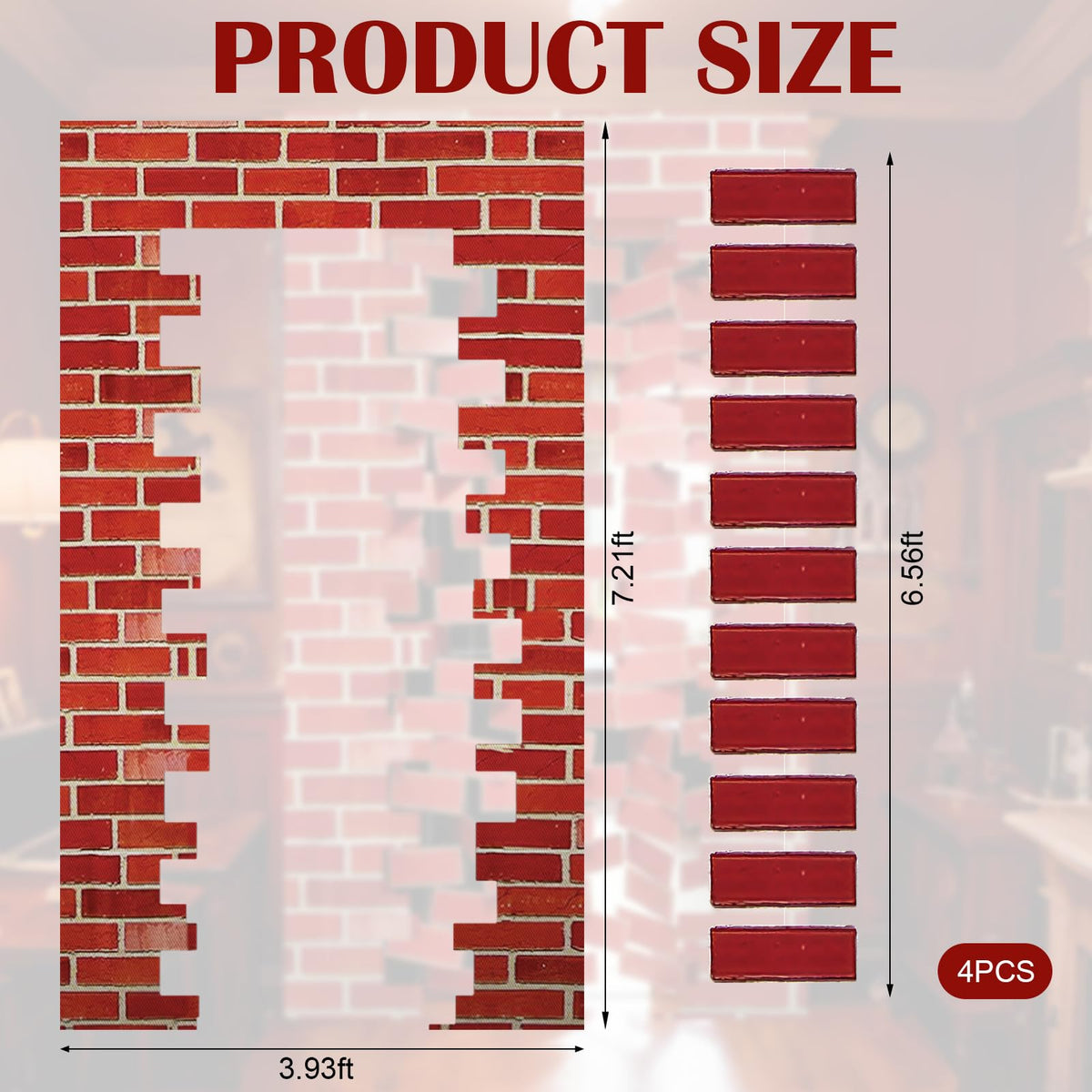 Preboun wizard banner bundle with hanging rope, easy to install for door decor.