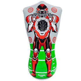 Preferred Toys 65-inch inflatable football target ready for backyard practice
