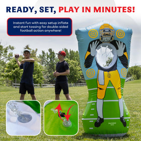 Preferred Toys patch kit helps quick on-site repairs and extended play.
