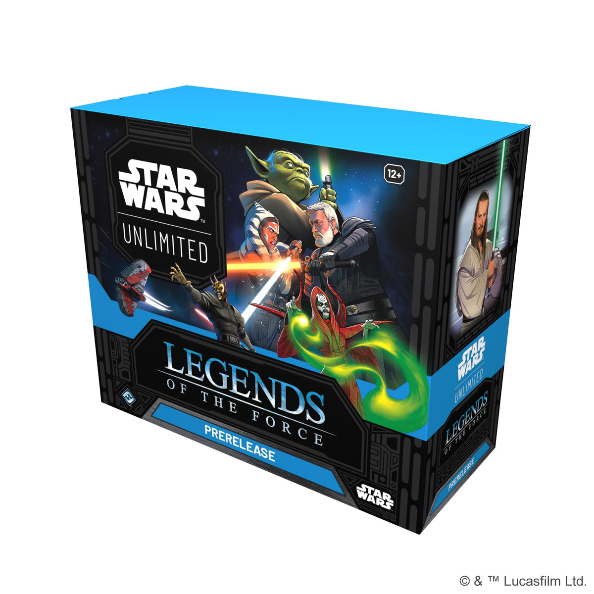 Premium deckbox and divider included for organizing your Star Wars Unlimited collection