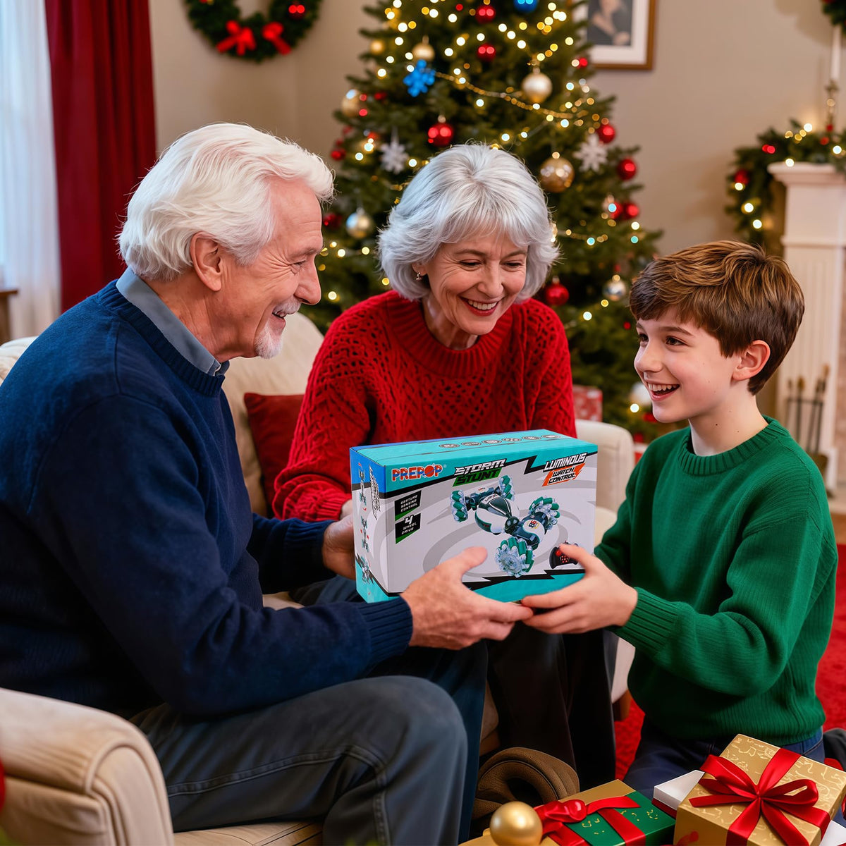 Two rechargeable batteries extend hours of non-screen fun.