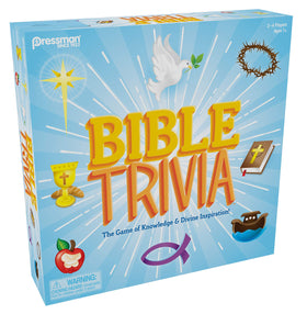 Pressman Bible Trivia question cards with over 700 questions for learning