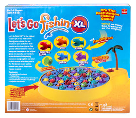 Pressman Let’s Go Fishin' XL double fish pack increases fishing action.