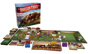 Pressman Oregon Trail tiles discovery scene for map exploration and route planning