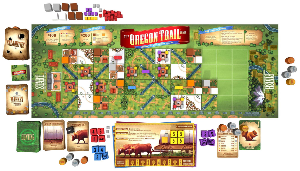 Pressman Oregon Trail trails and rivers highlight for strategic movement and resource management