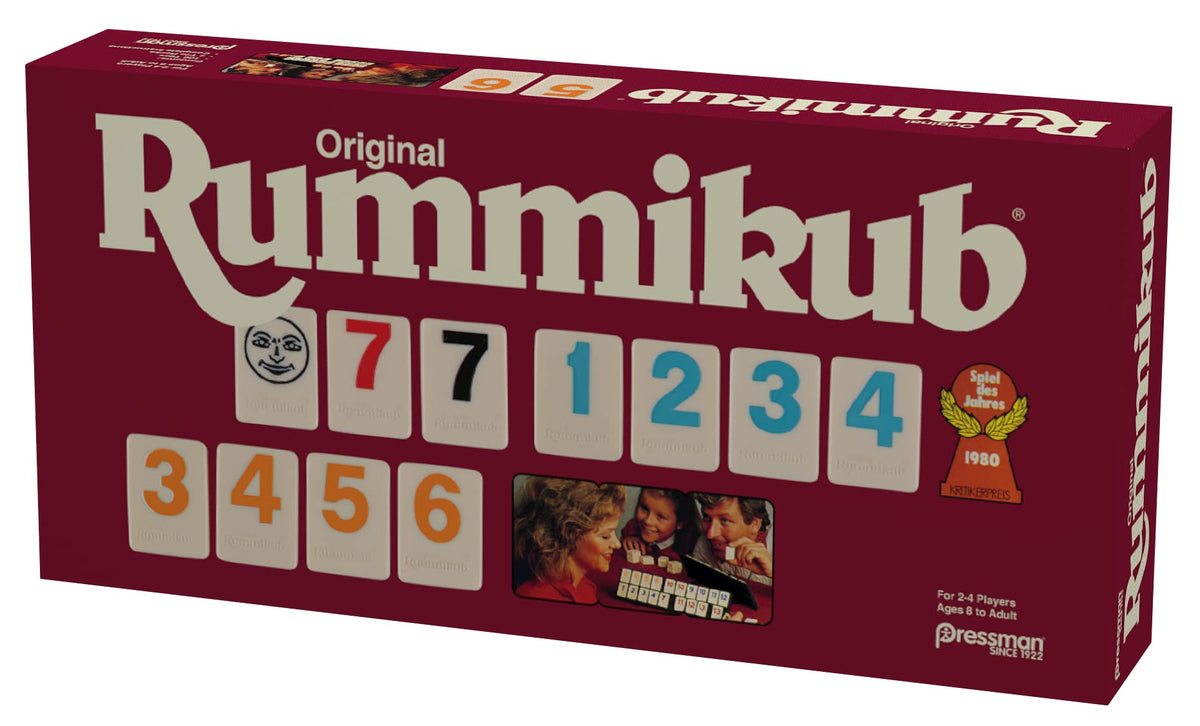 Pressman Rummikub game enhances social interaction and quick-thinking during family nights.