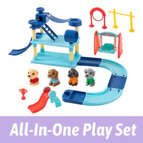 PreTrans Pet Track Set sensory sand at 2.2 lbs for tactile exploration.