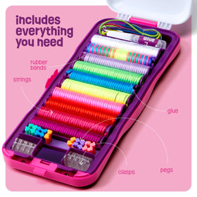 Colorful string spools from Pretty Me for vibrant bracelet designs