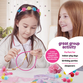 Pretty Me headband kit ribbon palette invites creative customization