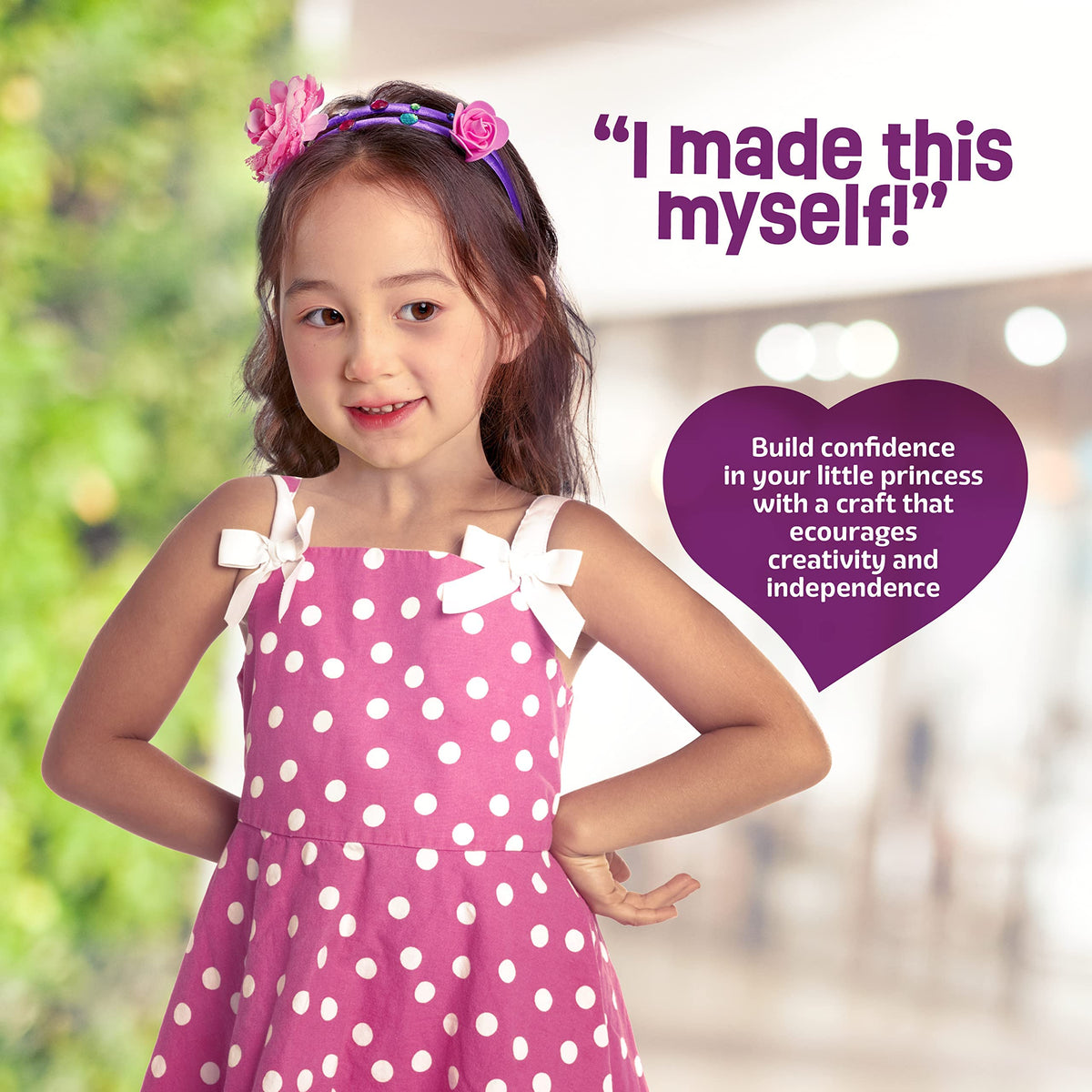 Pretty Me party crafting with friends encourages shared creativity