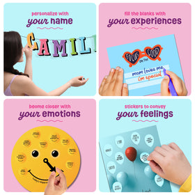 Pretty Me wall collage stickers spark creativity for expressive teen spaces.