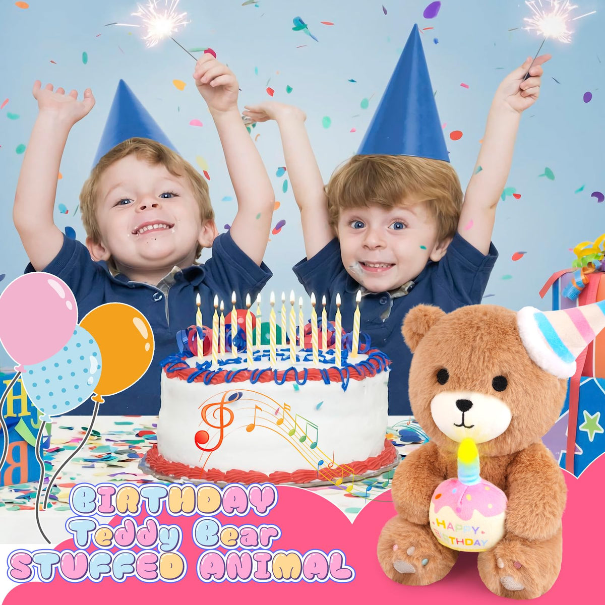 Prewplam first birthday gift plush offers cuddly fun and interactive surprise.