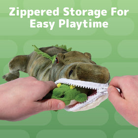 PREXTEX gift-ready alligator toy for birthdays and holidays.