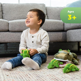 PREXTEX kid-friendly alligator plush ideal for bedtime and cuddles.