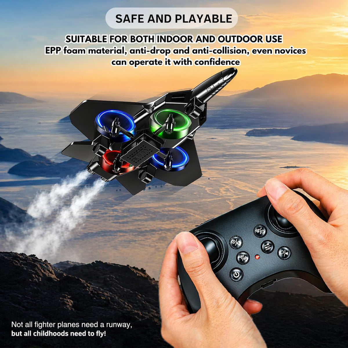 PRIMEX PRO fighter jet design sparks imaginative play and skill building.