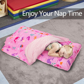 Primlect 55x22-inch nap mat thicker for better support.